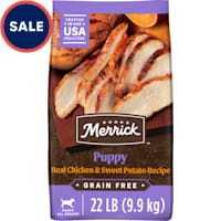 Merrick Grain Free Real Chicken & Sweet Potato Recipe Dry Puppy Food