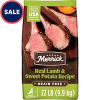 Merrick Grain Free Real Lamb and Sweet Potato Recipe Dry Dog Food