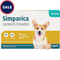 Simparica Chewable for Dogs 22.1-44 lbs.
