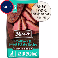 Merrick Grain Free Real Duck & Sweet Potato Recipe Dry Dog Food
