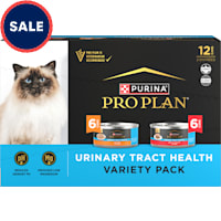 Purina Pro Plan Urinary Tract Health Beef and Chicken Entrees Wet Cat Food Variety Pack
