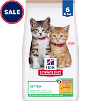 Hill's Science Diet No Corn, Wheat or Soy Chicken Dry Kitten Food