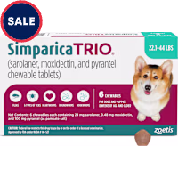 Simparica Trio for Dogs 22.1-44 lbs.