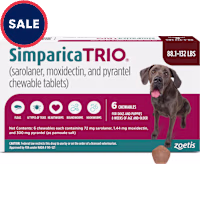 Simparica Trio for Dogs 88.1-132 lbs.