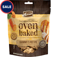 Merrick Oven Baked Grammy's Pot Pie with Real Chicken Natural and Crunchy Bag of Treats for Dogs