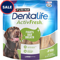DentaLife ActivFresh Chicken Flavor Large Breed Adult Dental Chews for Dogs 40 lbs. and Up