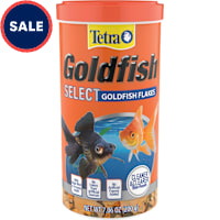 Tetra Goldfish Select Goldfish Flakes Fish Food for All Goldfish with Algae Meal