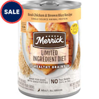 Merrick Limited Ingredient Diet Healthy Grains Real Chicken Recipe Wet Dog Food