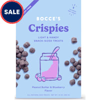 Bocce's Bakery Peanut Butter + Blueberry Crispies Dog Treats