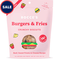 Bocce's Bakery Burgers and Fries Dog Biscuits