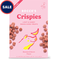 Bocce's Bakery Banana + Bacon Crispies Dog Treats