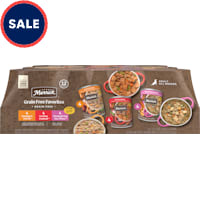 Merrick Grain Free, Premium Gluten Free Canned, Beef, Chicken & Turkey Recipes Wet Dog Food Variety Pack