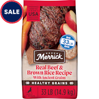 Merrick Classic Healthy Grains Real Beef & Brown Rice Recipe with Ancient Grains Dry Dog Food