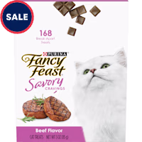 Fancy Feast Limited Ingredient Savory Cravings Beef Flavor Cat Treats