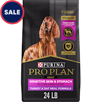 Purina Pro Plan Sensitive Skin and Stomach Turkey and Oat Meal Dry Dog Food
