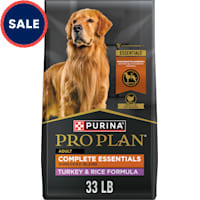 Purina Pro Plan Complete Essentials Shredded Blend Turkey and Rice Dry Dog Food Formula with Probiotics for Dogs