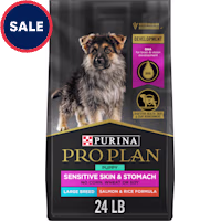 Purina Pro Plan Sensitive Skin & Stomach, Salmon & Rice Formula Large Breed Dry Puppy Food
