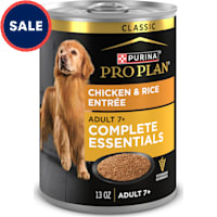 Purina Pro Plan 7 Plus Chicken and Rice Entree Classic for Senior Adult Wet Dog Food
