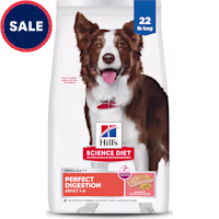 Hill's Science Diet Adult Perfect Digestion Salmon, Whole Oats & Brown Rice Recipe Dry Dog Food