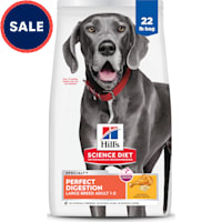 Hill's Science Diet Adult Perfect Digestion Large Breed Chicken, Brown Rice & Whole Oats Recipe Dry Dog Food