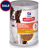 Hill's Science Diet Adult Perfect Digestion Chicken, Vegetable & Rice Stew Canned Dog Food