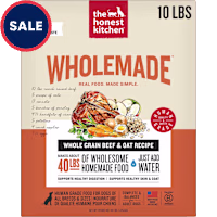 The Honest Kitchen Wholemade Whole Grain Beef & Oat Dog Food