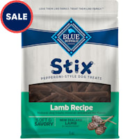 Blue Buffalo Stix Pepperoni-Style Lamb Recipe Dog Treats Made with Natural Ingredients