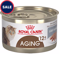 Royal Canin Feline Health Nutrition Aging 12+ Senior Loaf in Sauce Cat Food