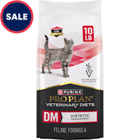 Purina Pro Plan Veterinary Diets DM Dietetic Management Feline Formula Dry Cat Food