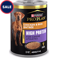 Purina Pro Plan Sport High Protein Chicken and Rice Entree Wet Dog Food