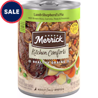 Merrick Healthy Grains Kitchen Comforts, Lamb Shepherd's Pie, Lamb and Rice Wet Dog Food