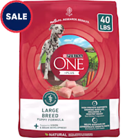 Purina ONE Natural High Protein Plus Large Breed Formula Dry Puppy Food