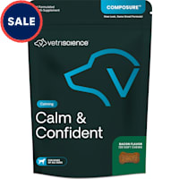 VetriScience Composure Dog Calming Chews Bacon