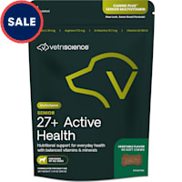 VetriScience Canine Plus Senior Multivitamin Everyday Health Bite-Sized Duck Flavor Dog Soft Chews