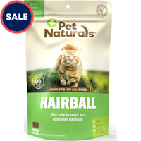 Pet Naturals Hairball Digestive Support Chicken Liver Flavored Cat Chews