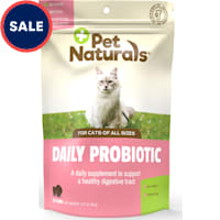Pet Naturals Daily Probiotic for Digestive Help Duck Flavor Cat Chews