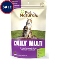 Pet Naturals Daily Multivitamin Health Support Fish Flavored Cat Chew