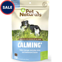 Pet Naturals Calming, All Natural Stress and Anxiety Reducing Chicken Liver Flavor for Cats and Dogs
