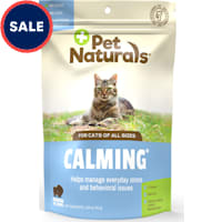 Pet Naturals Calming All Natural Stress and Anxiety Reducing Chicken Liver Flavored Cat Chew