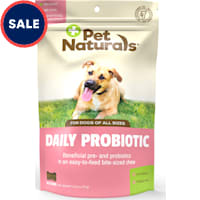 Pet Naturals Daily Probiotic for Digestive Help, Duck Flavor Dog Chew
