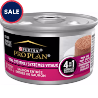 Purina Pro Plan Vital Systems 4-in-1 Brain, Kidney, Digestive and Immune Formula Salmon Wet Cat Food Pate