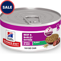 Hill's Science Diet Beef & Barley Entree Puppy Small and Mini Canned Dog Food