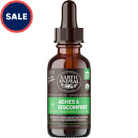 Earth Animal Natural Remedies Aches & Discomfort Liquid Homeopathic Joint Supplement for Dogs & Cats
