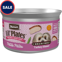 Merrick Lil' Plates Grain Free Turkey Dinner Petite Pates Adult Wet Food for Small Breed Dogs