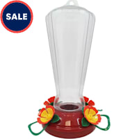 More Birds Hollyhock Hummingbird Feeder