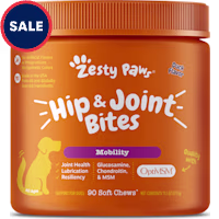 Zesty Paws Duck Hip & Joint Bites Soft Chews for Dogs