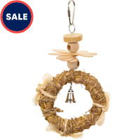 Prevue Pet Products Naturals Crown Bird Toy