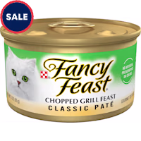 Fancy Feast Chopped Grill Feast Classic Wet Cat Food Pate