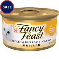 Fancy Feast Grilled Chicken and Beef in Wet Cat Food Gravy