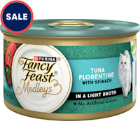 Fancy Feast Medleys Tuna Florentine with Garden Greens in a Delicate Sauce Wet Cat Food